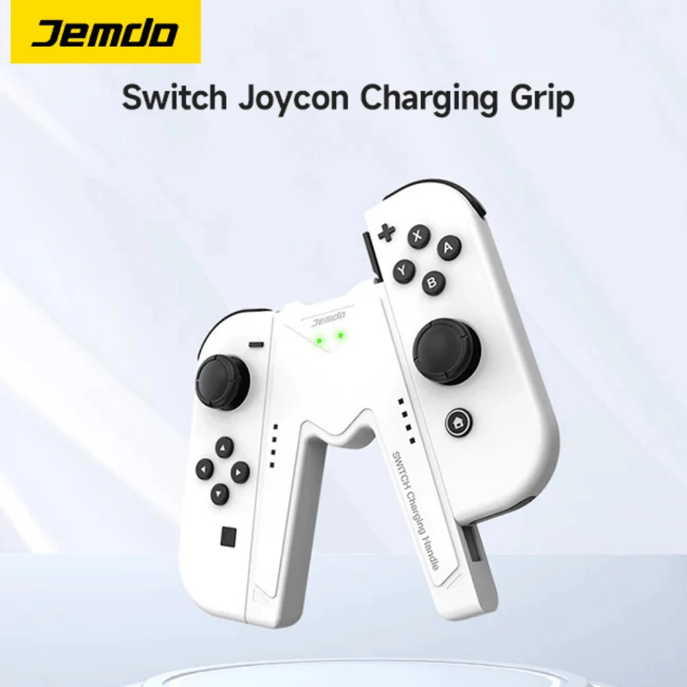 JoyCon Charging Grip V-Shaped Black - Nintendo Switch - 4