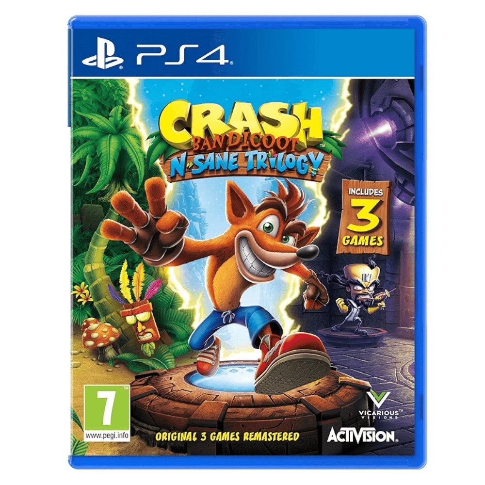 Crash Bandicoot N. Sane Trilogy - PlayStation 4 | PS4 (Used)