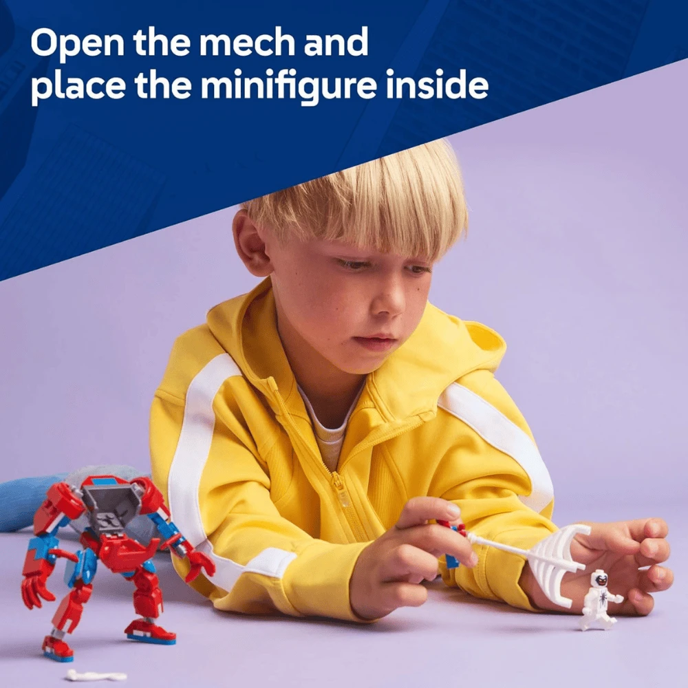 LEGO Marvel Spider-Man Mech Vs. Anti-Venom Building Set - 5