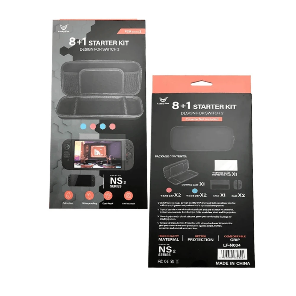Lucky Fox 8+1 Starter Kit - Nintendo Switch 2