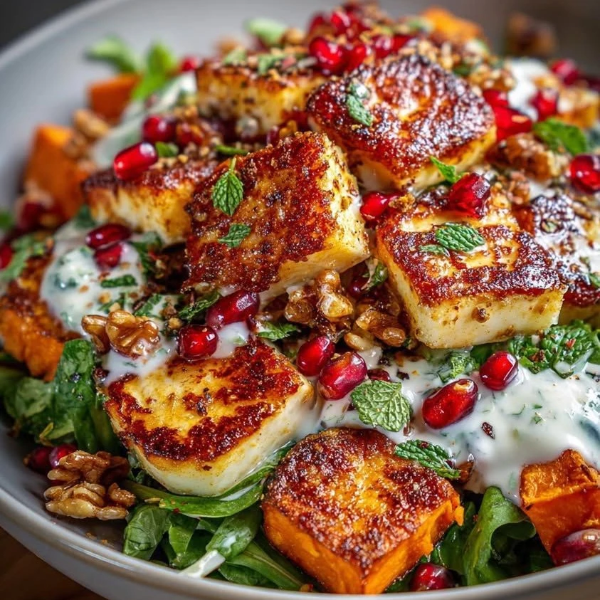 Halloumi Salad