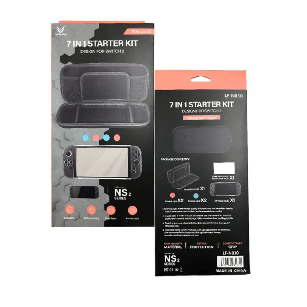 Lucky Fox 7 in 1 Starter Kit - Nintendo Switch 2