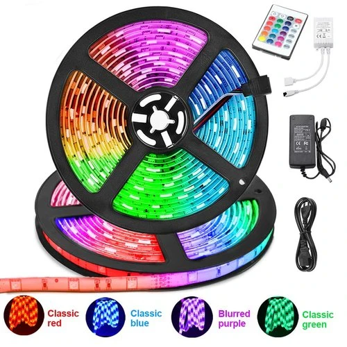 RGB Led Light 5 Meter Waterproof Phone App Bluetooth + Remote Controller - 8