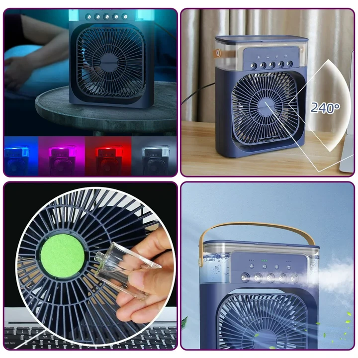 Portable Air Cooler Fan Air Conditioner And Humidifier - 2