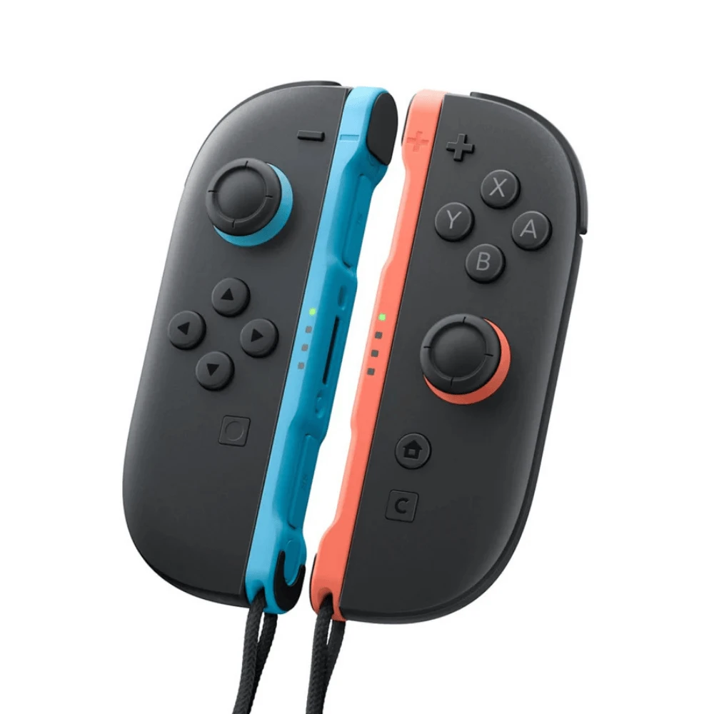 Nintendo JoyCon 2 Pair - Light Blue And Light Red - 6