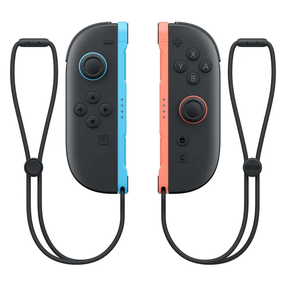 Nintendo JoyCon 2 Pair - Light Blue And Light Red - 5