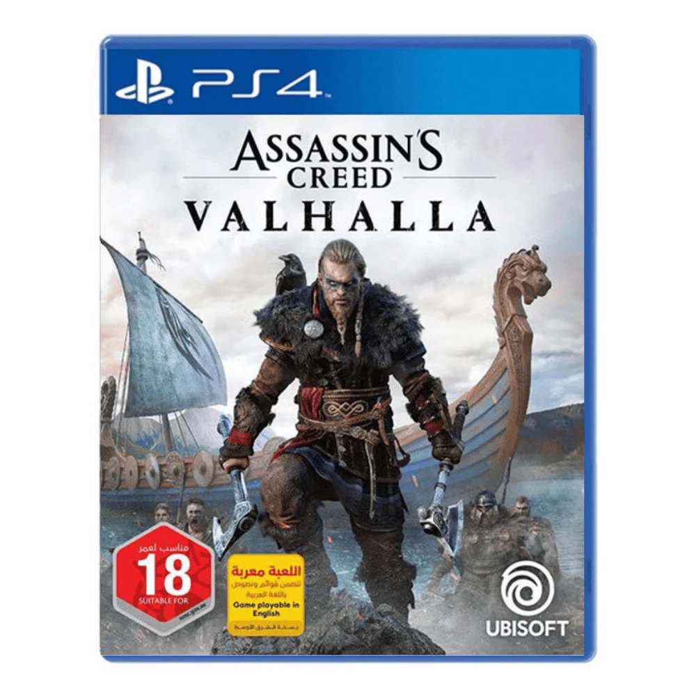 Assassins Creed Valhalla Arabic - PlayStation 4 | PS4 (Used)