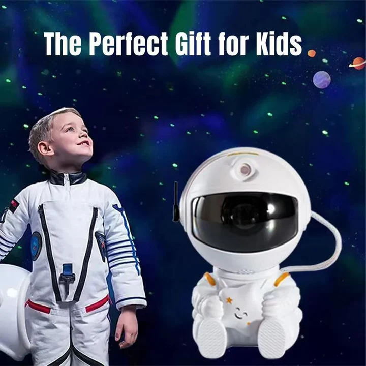 Nebula Astronaut LED Galaxy Starry Sky Projector Night Lamp - 3
