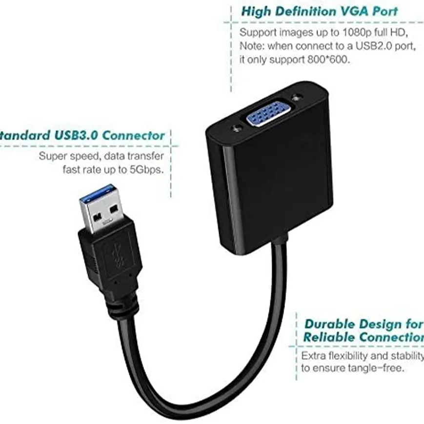 USB TO VGA CONVERTER - 2
