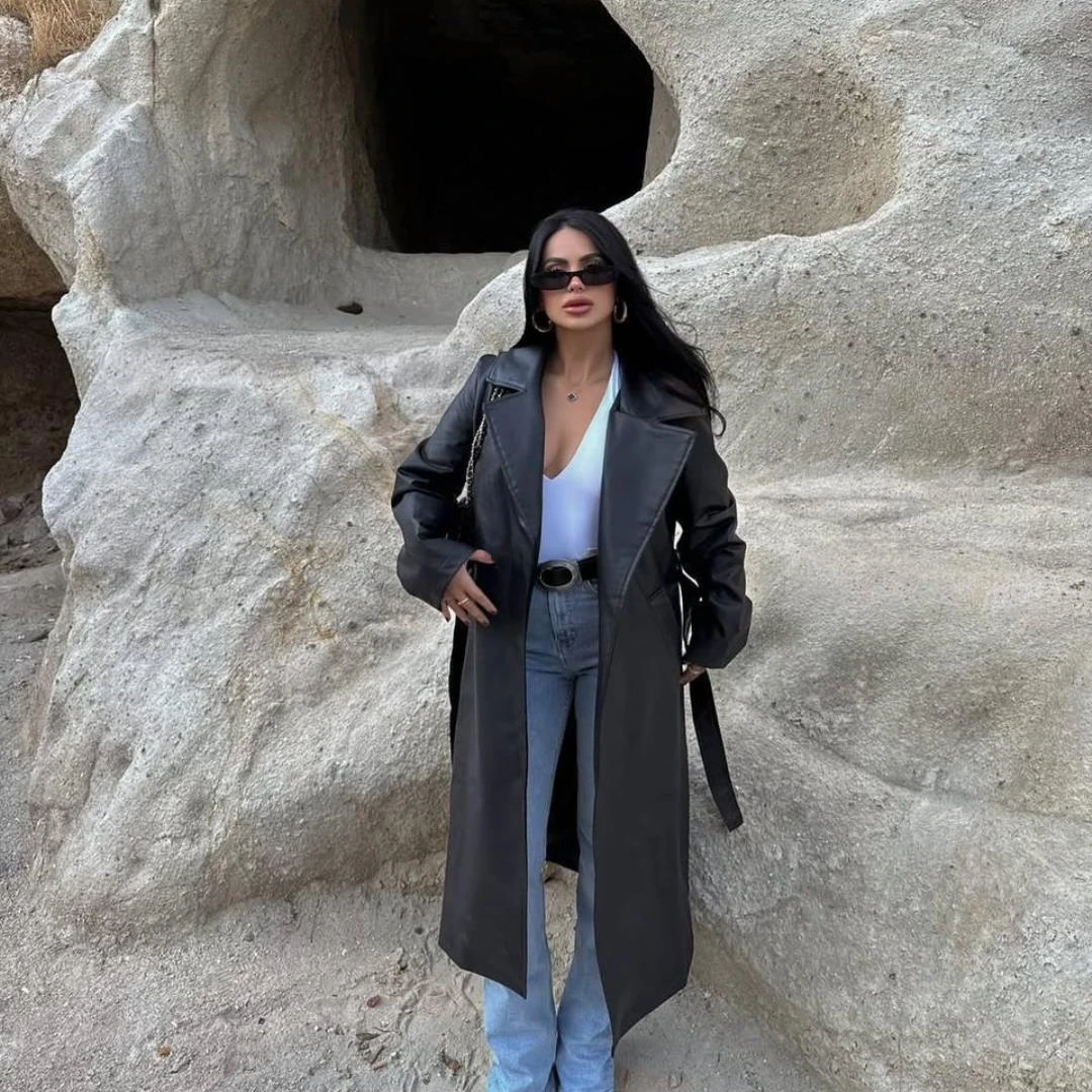 Vienna Leather Coat - 2