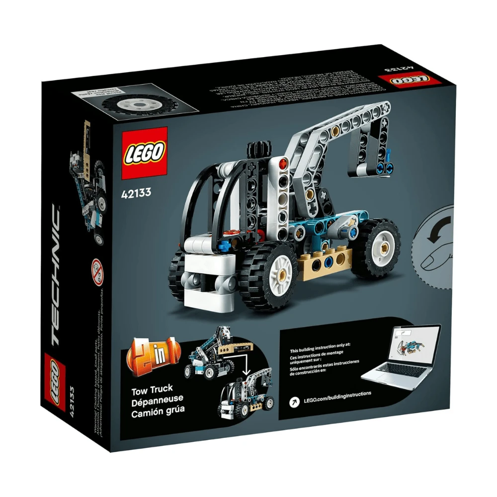 LEGO Technic 2 In 1 Telehandler Construction Truck Building Set (Open Box)) - 2