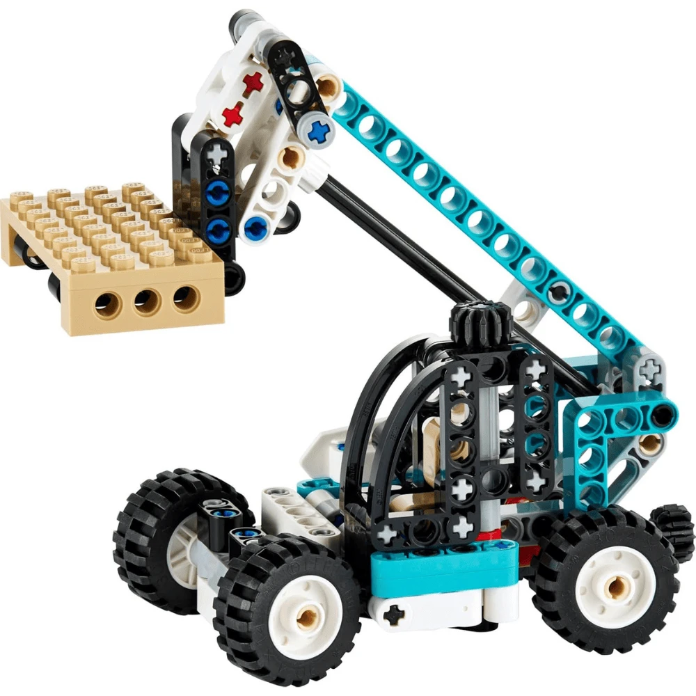 LEGO Technic 2 In 1 Telehandler Construction Truck Building Set (Open Box)) - 3