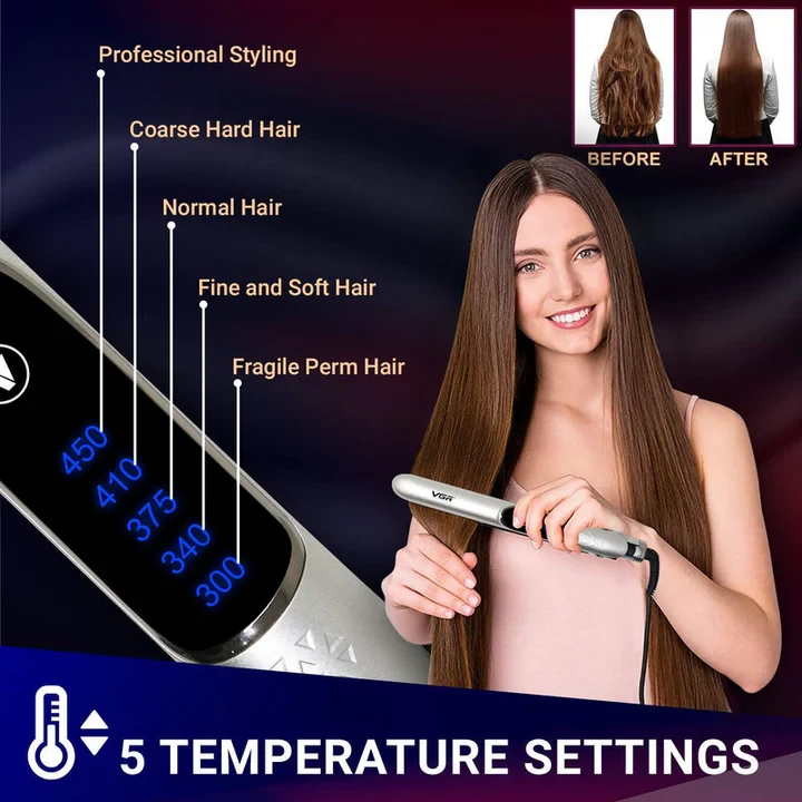 VGR Hair Straightener For Women V509 - 10