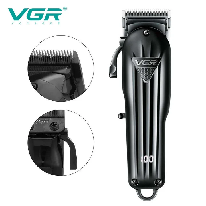 VGR Professional Hair & Beard Trimmer Clipper V282 - 3