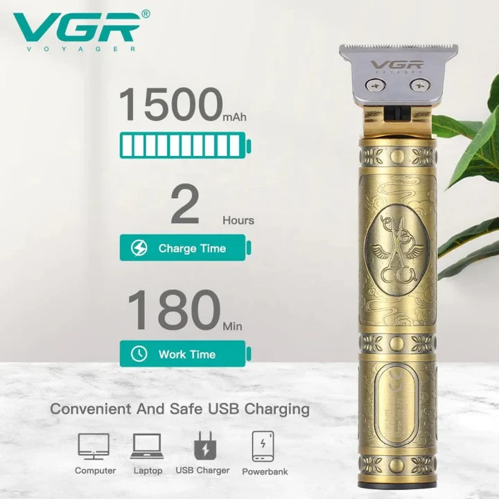 VGR Professional Hair Beard Trimmer V091 - 3