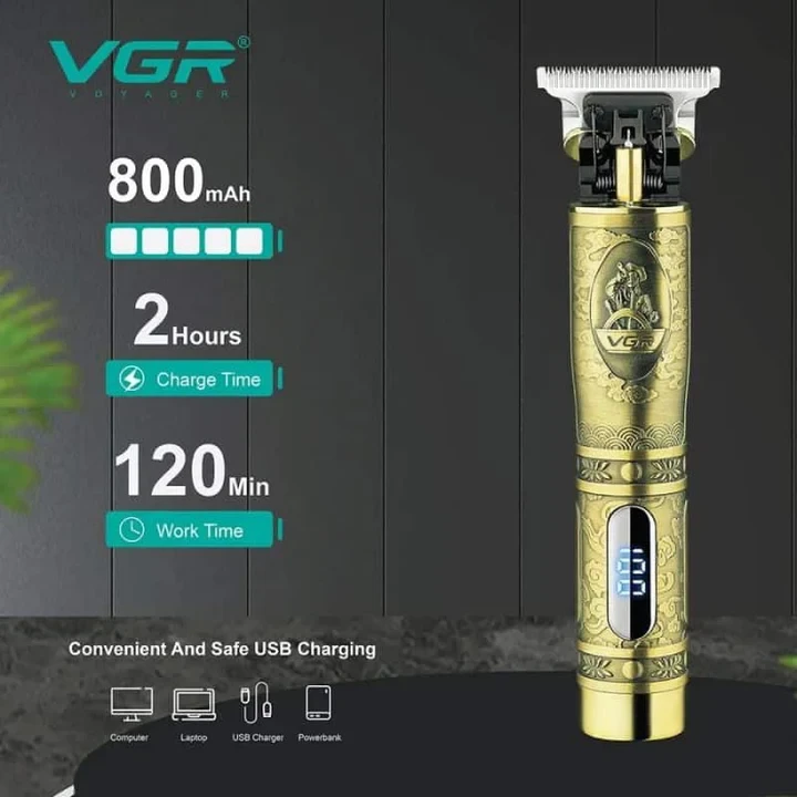 VGR Professional Hair Beard Trimmer V091 - 6