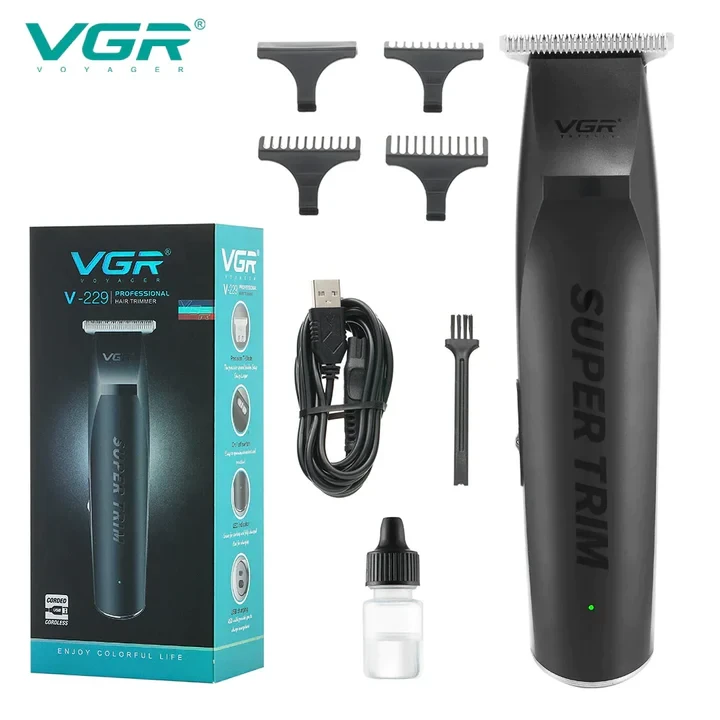 VGR Professional Beard & Hair Trimmer - 6