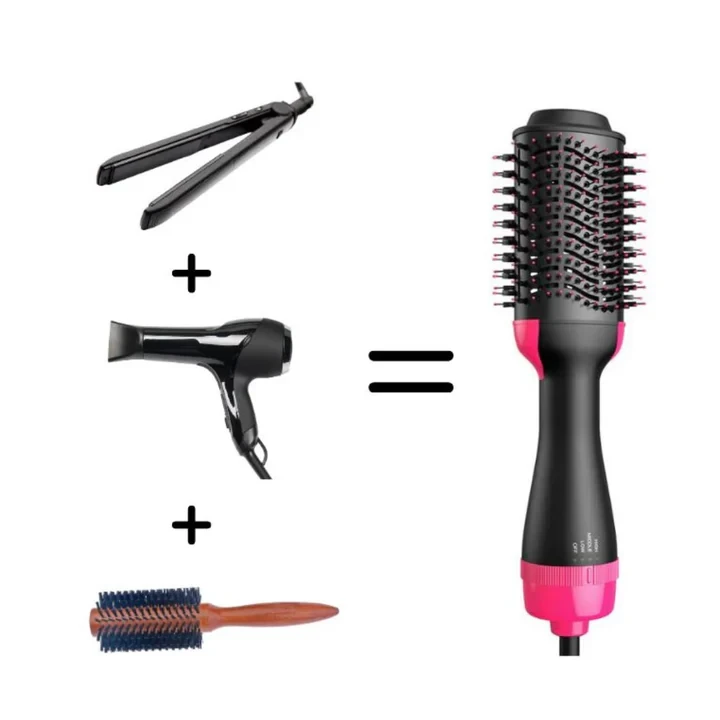 Hair Dryer And Styler Hot Air Brush- 1000W - 6