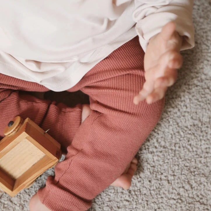 Ribbed Legging Pants - 5