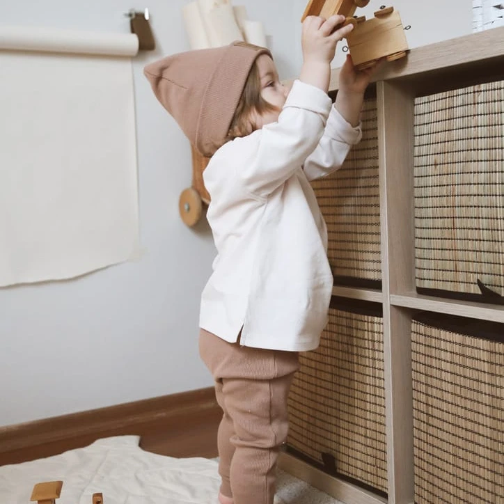 Ribbed Legging Pants - 6