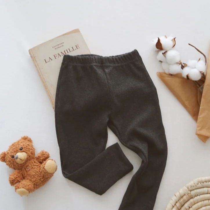 Ribbed Legging Pants - 3