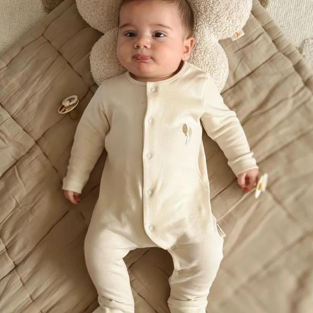 Long Sleeve Baby Rompers - 6