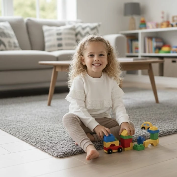 Sweatshirt & Bottom Frill Set - 6