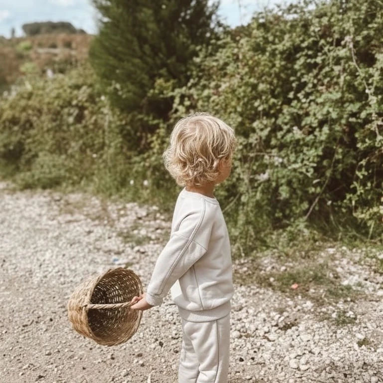 Sweatshirt & Bottom Basic Set - 5