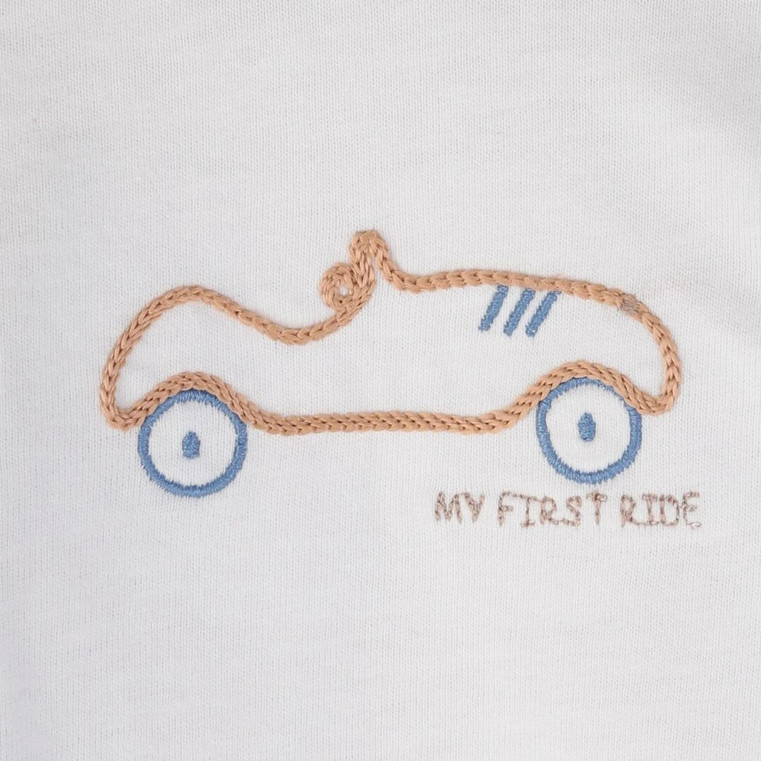 Beige Jacket ,jeans & White Shirt - 2