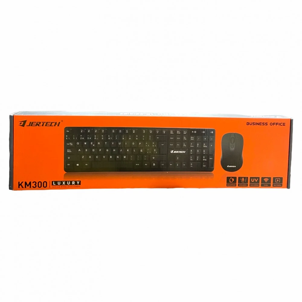 JERTECH KM300 KEYBOARD + MOUSE WIRELESS