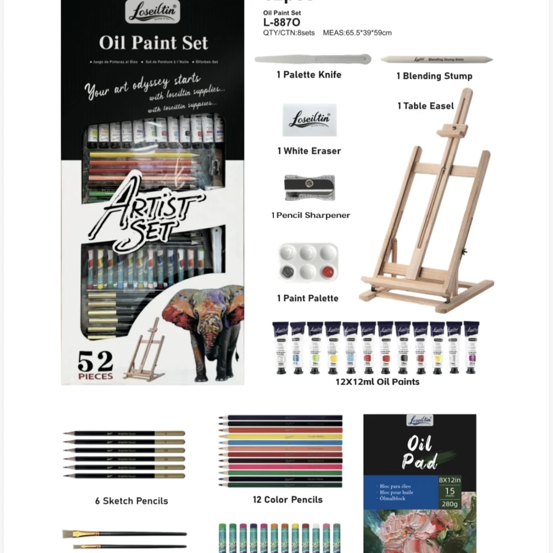Oil Paint Kit