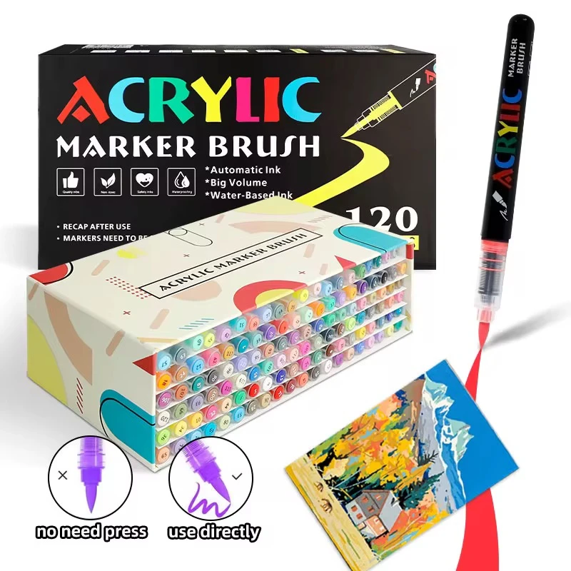 Acrylic Marker Brushes