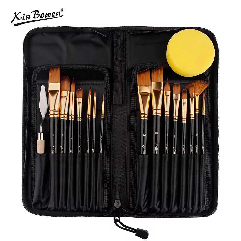 Artist Paint Brush Set - 6