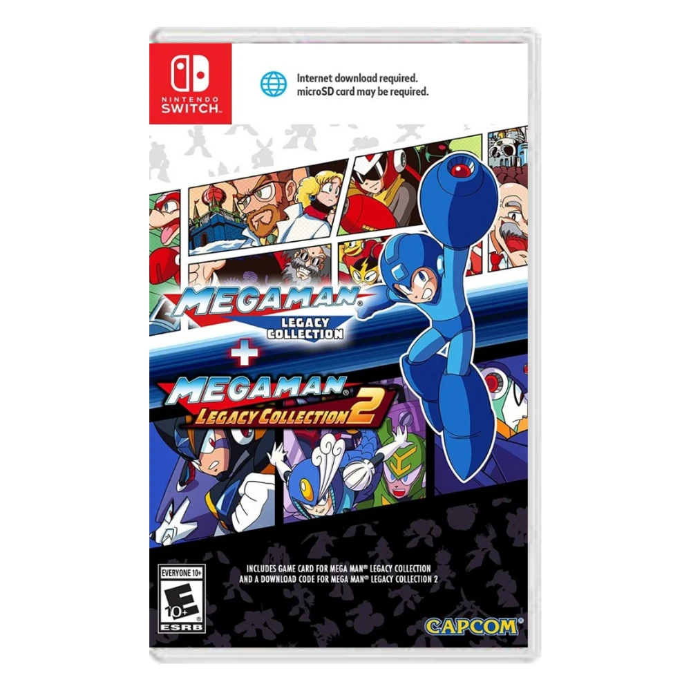 Mega Man Legacy Collection 1 + 2 - Nintendo Switch