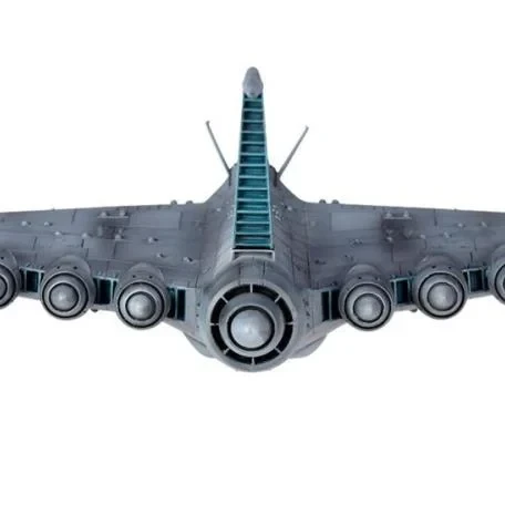 Future Boy Conan Room Of Senmu Gigant: Giant Space Ship Of Industria (rare Vintage) - 3