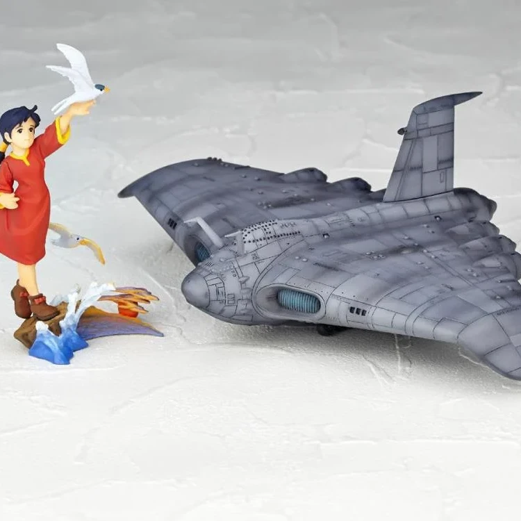 Future Boy Conan Room Of Senmu Gigant: Giant Space Ship Of Industria (rare Vintage) - 4