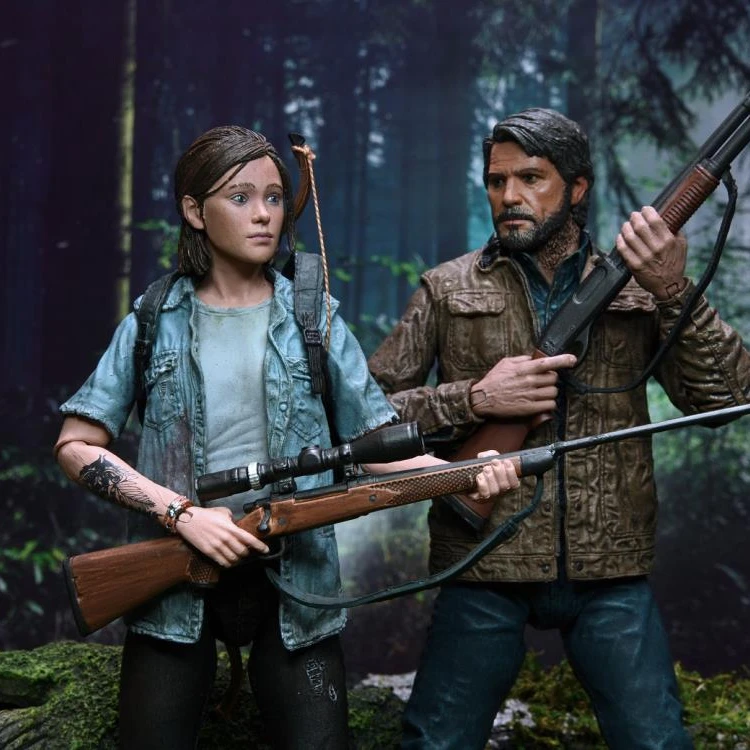 The Last of Us Part II Ultimate Joel and Ellie Action Figure Two-Pack