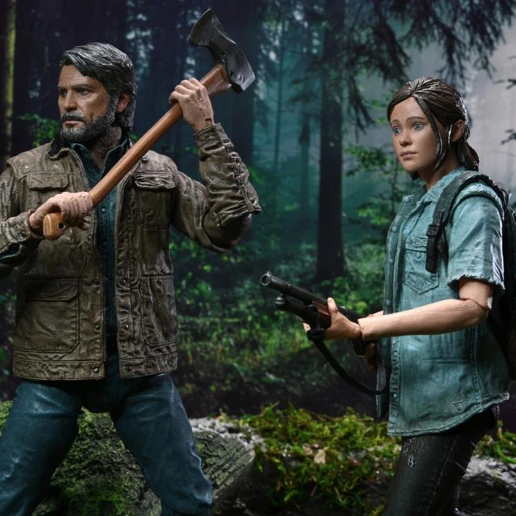 The Last Of Us Part II Ultimate Joel And Ellie Action Figure Two-Pack - 2