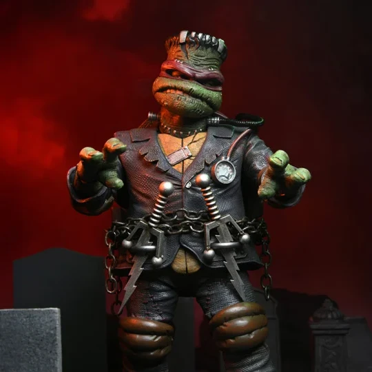 Universal Monsters X Teenage Mutant Ninja Turtles Ultimate Raphael As Frankenstein's Monster Action Figure