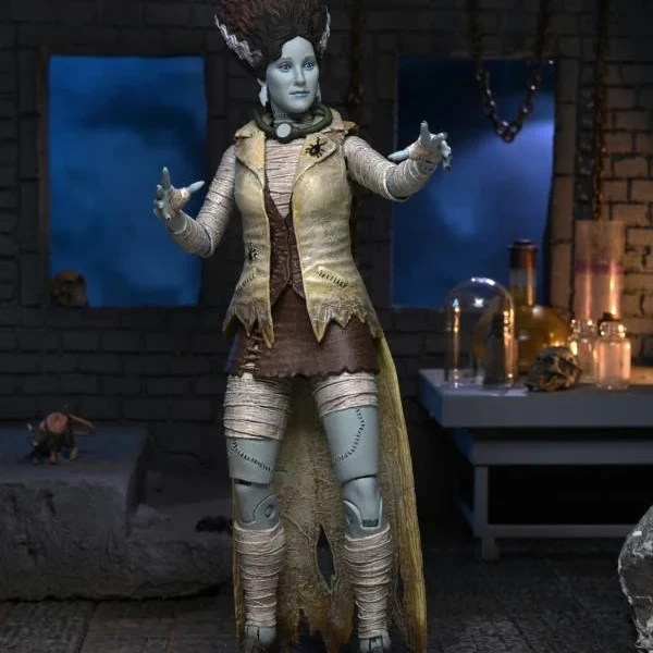 Universal Monsters X Teenage Mutant Ninja Turtles Ultimate April O'Neil As The Bride Of Frankenstein - 6