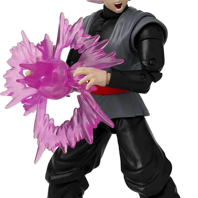 Dragon Stars Series - Dragon Ball Super - Goku Black Rose, 6" Action Figure Power Up Pack - 3