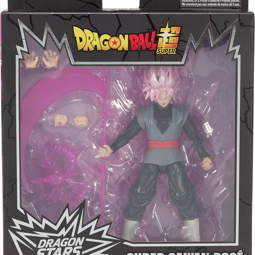 Dragon Stars Series - Dragon Ball Super - Goku Black Rose, 6" Action Figure Power Up Pack - 6