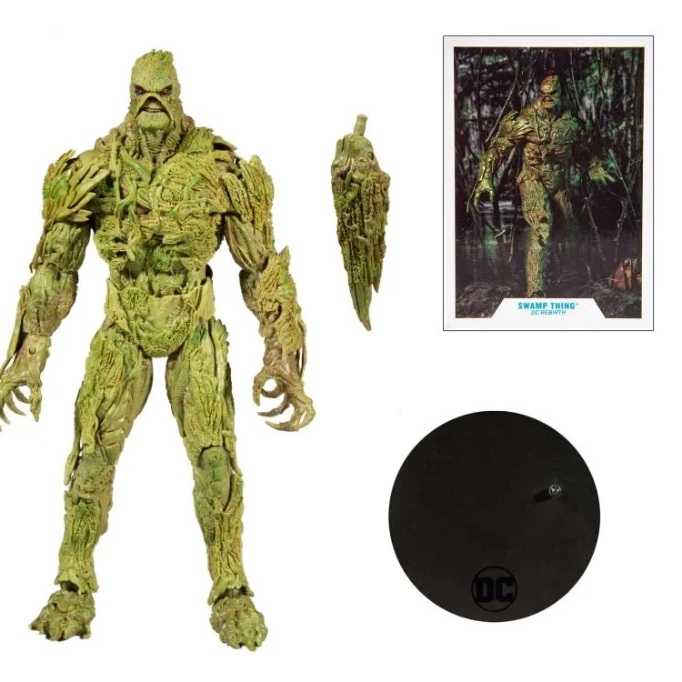 DC Rebirth DC Multiverse Swamp Thing Mega Action Figure (box Damaged But New Figure) - 7