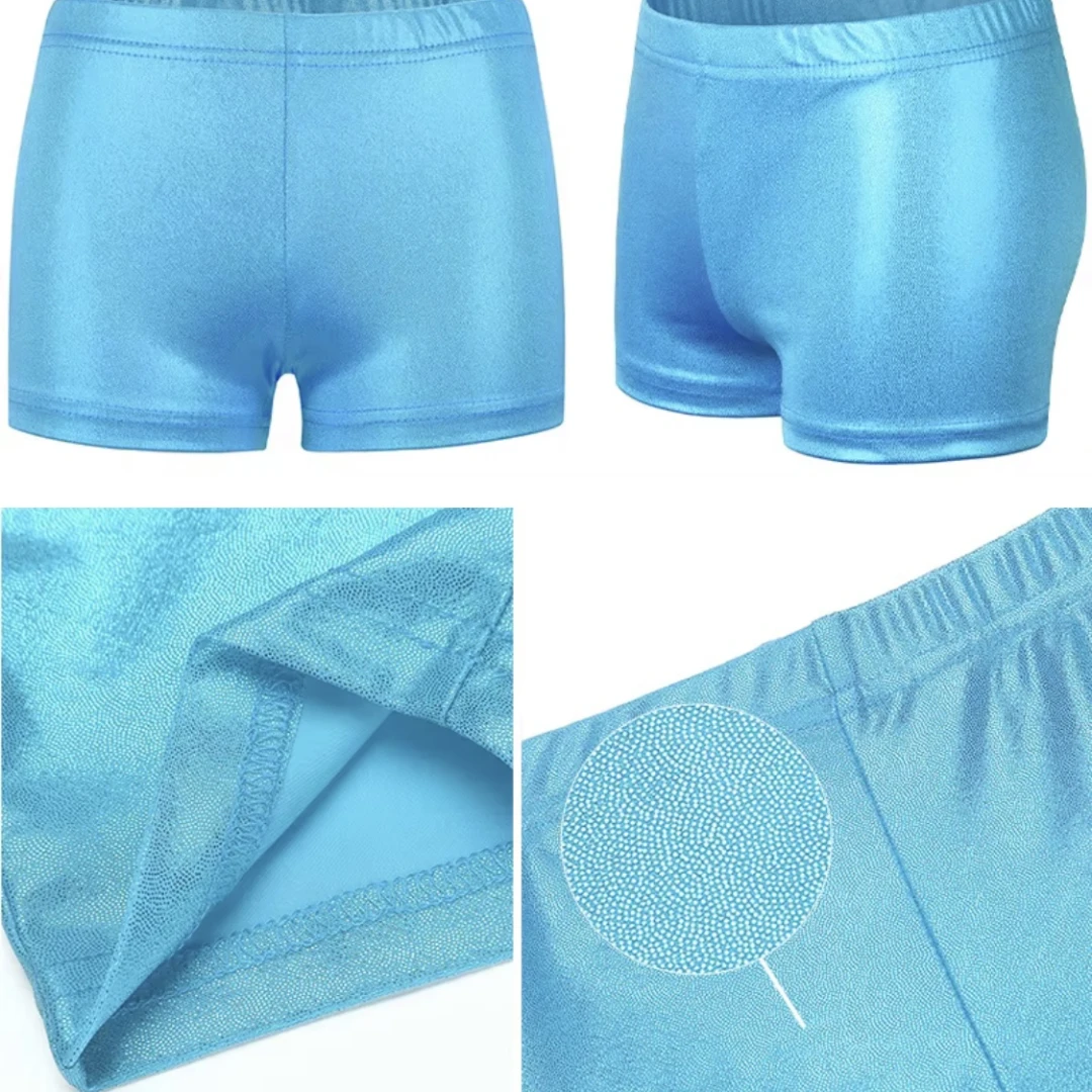 Color Splash In Blue Short - 2