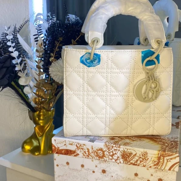 Christian Dior Ultra Matte Calfskin Cannage My ABCDior Lady Dior - 2