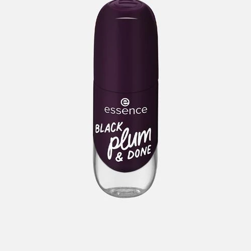 Gel Nail Colour - 84 BLACK Plum & DONE