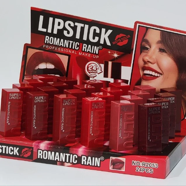 LIPTICK LABIAL DUPE MAYBELLINE VINYL INK RESISTENTE AL AGUA LARGA DURACION 24H ROMANTIC RAIN