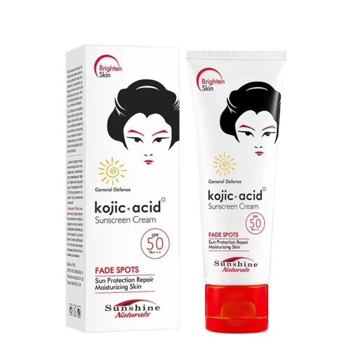 Guangjing Beauty Kojic Acid Sunscreen Cream SPF 50 - 80g
