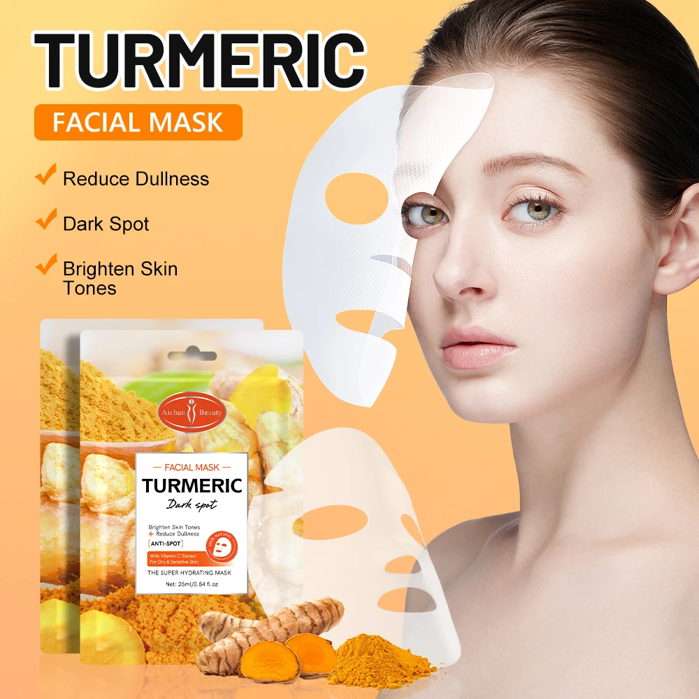 Aichun Beauty Turmeric Face Mask With Vitamin C - 2
