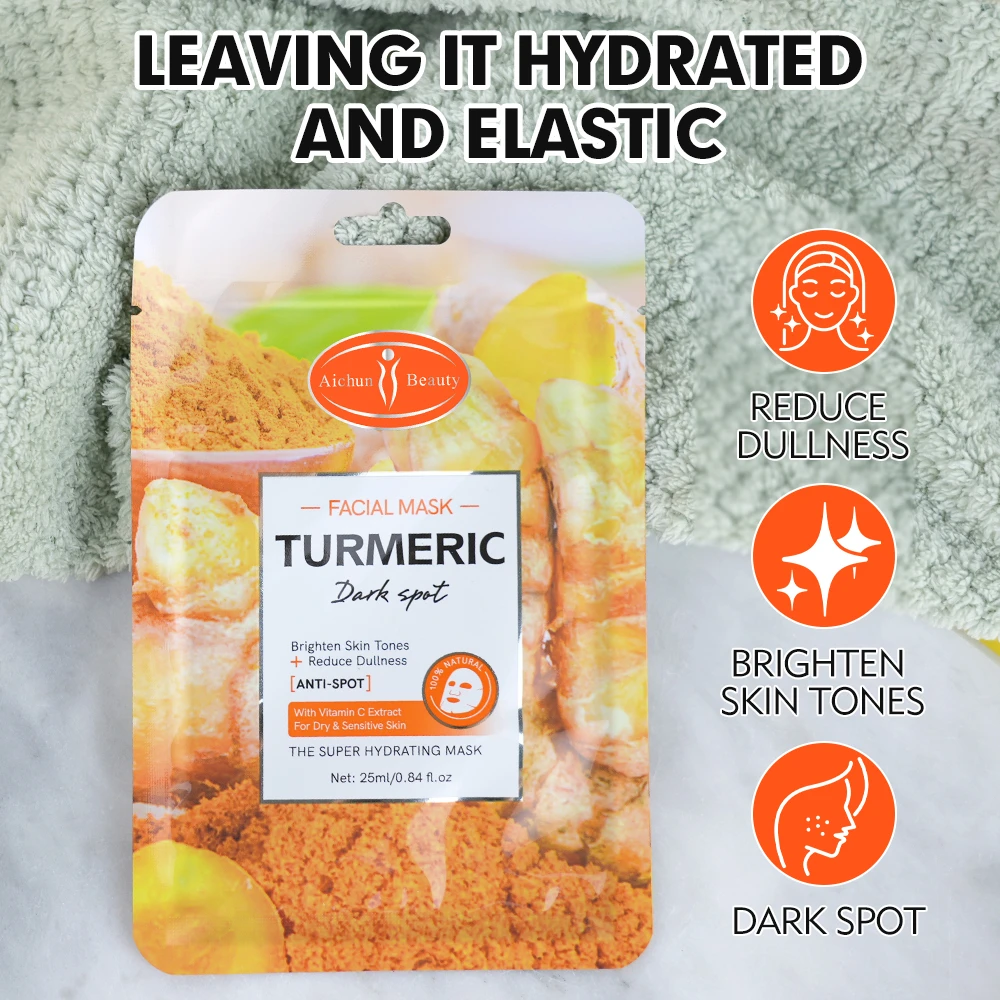 Aichun Beauty Turmeric Face Mask With Vitamin C - 3